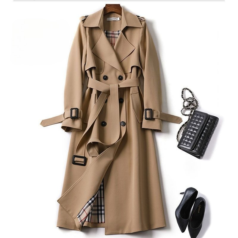 Wool Coat Peacoat - Kore Vintage Uzun Kollu Orta Boy