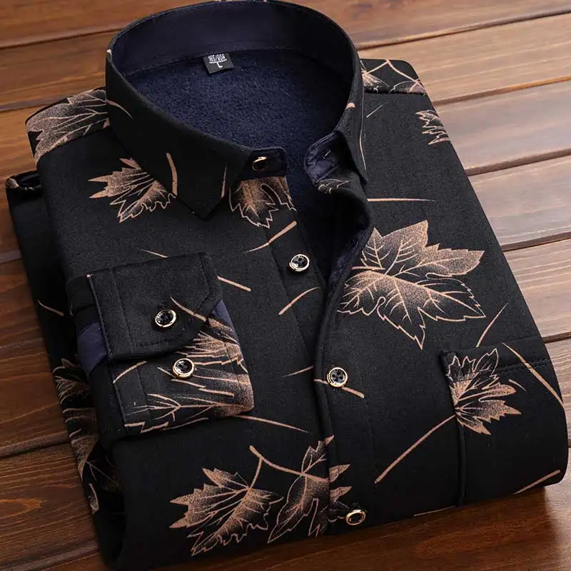 Flannel Shirt Lined - Erkek Polar Gömlek 2026 Sonbahar Kış