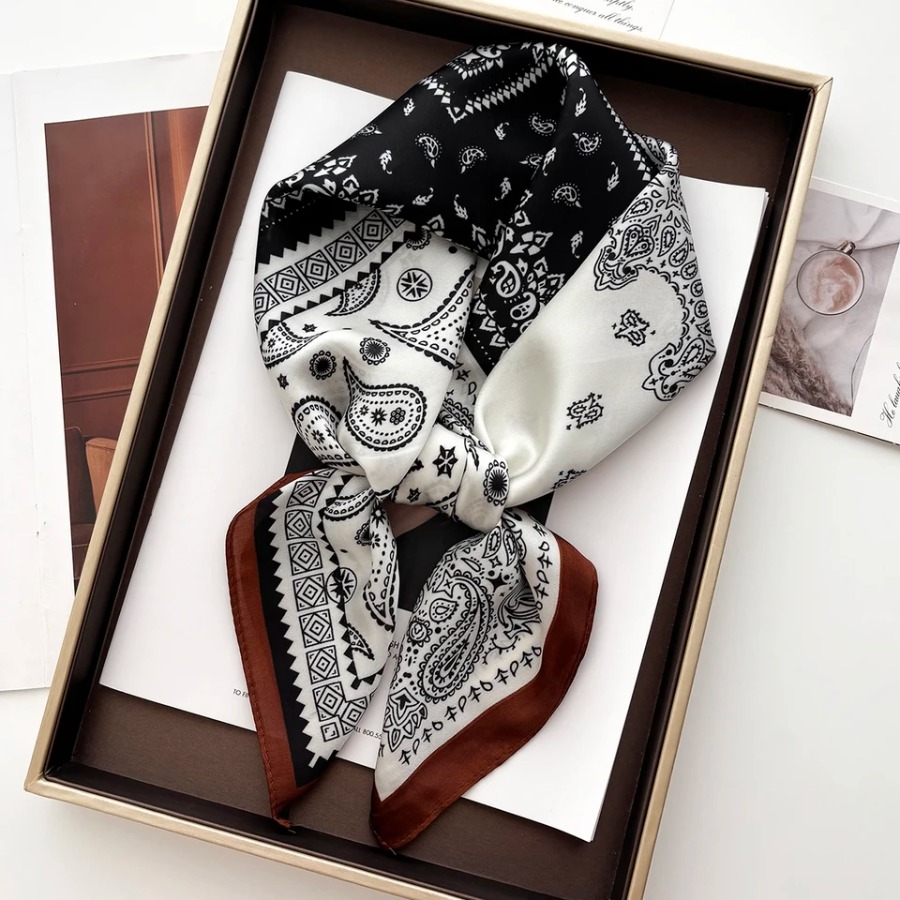 Shawl Wrap Winter - 2025 İpek Şal Kare Eşarp Kadınlar