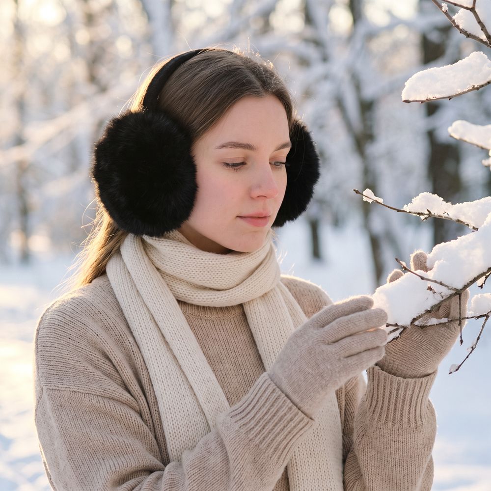 Yumuşak Kulaklık Taklidi Kürk  - Earmuffs Foldable incelemesi ve fiyatı