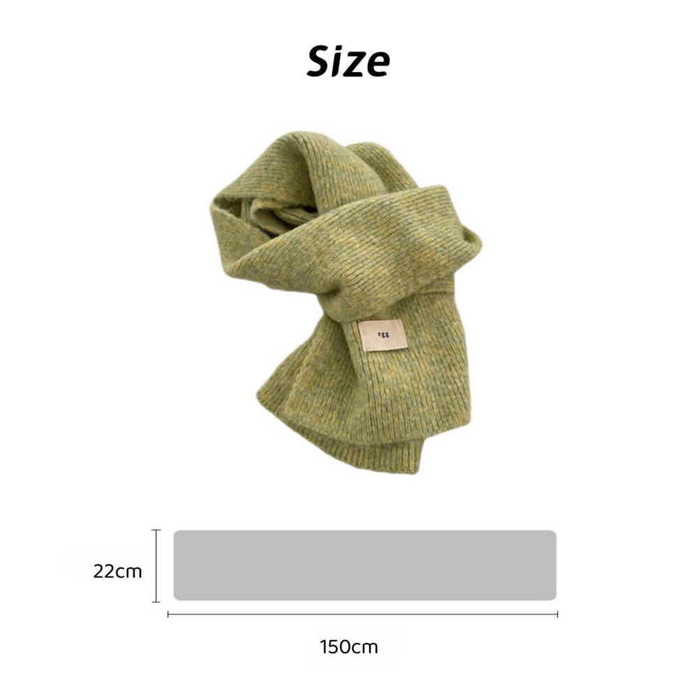 Kışlık Yeni Yün Örgü Düz Renk  - Shawl Wrap Winter incelemesi ve fiyatı