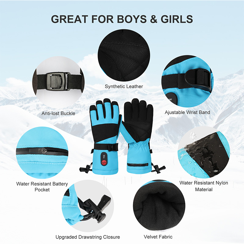 Su Geçirmez, Isıtmalı Kayak ve - Snow Glove Insulated incelemesi ve fiyatı