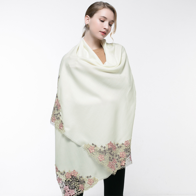 100% Gerçek Yün Pembe Eşarp Ka - Cashmere Pashmina Wrap incelemesi ve fiyatı
