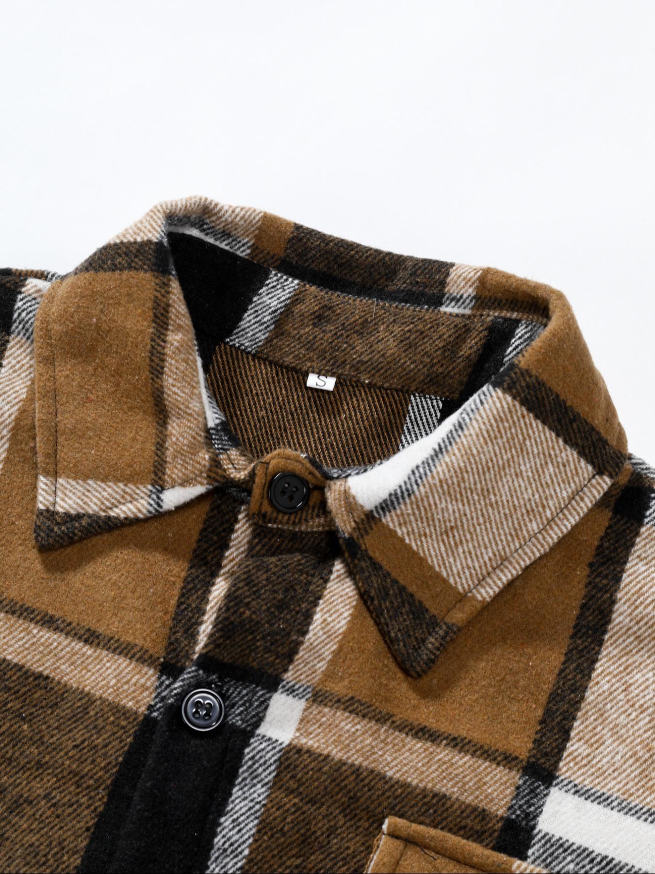 Retro Ekose Gömlek Erkekler Ra - Flannel Shirt Lined incelemesi ve fiyatı