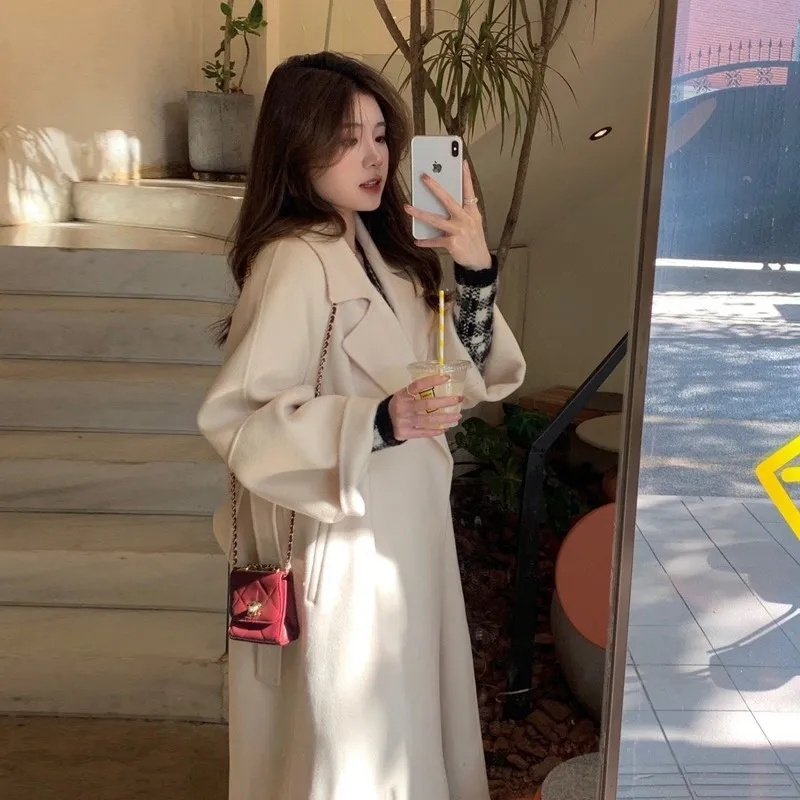 Çift Taraflı Kaşmir Büyük Yaka - Wool Coat Peacoat incelemesi ve fiyatı
