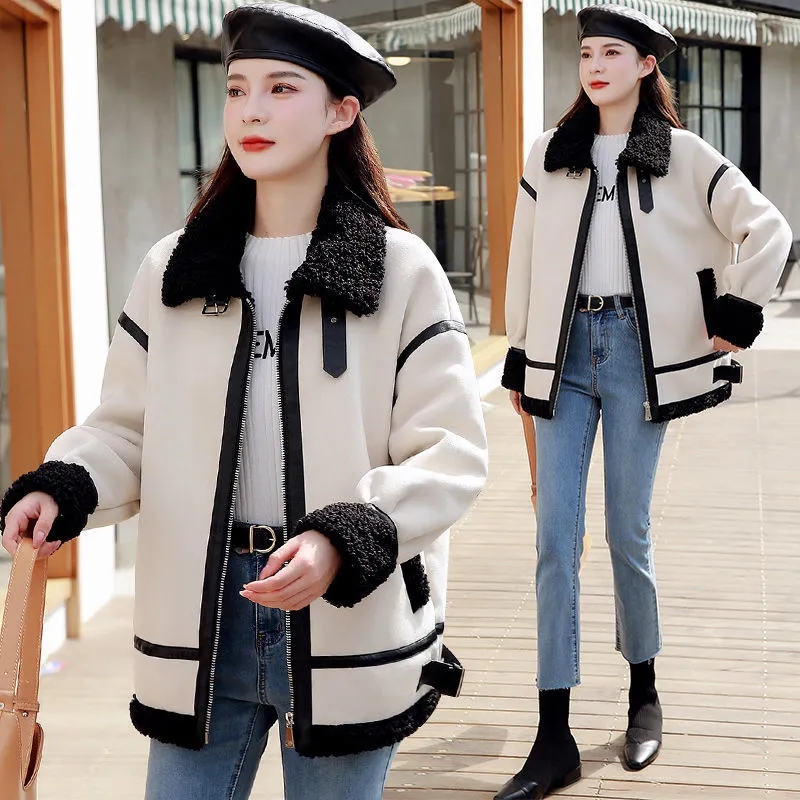 Kuzu Kürk Kadın Yeni Sonbahar/ - Wool Coat Peacoat incelemesi ve fiyatı