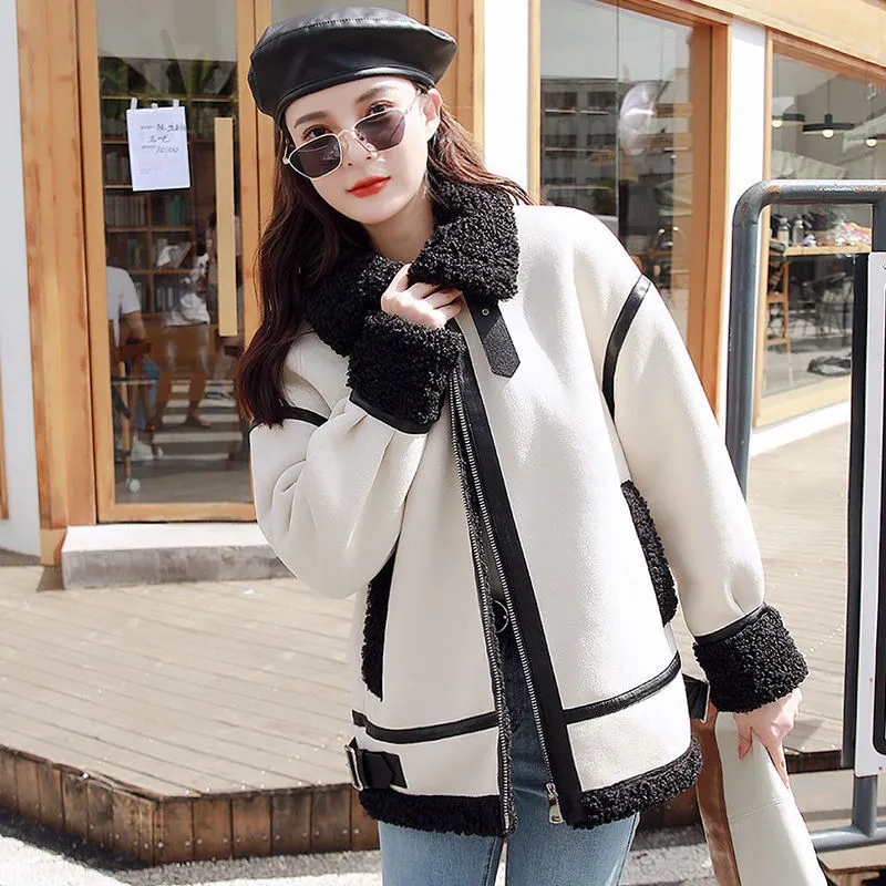Kuzu Kürk Kadın Yeni Sonbahar/ - Wool Coat Peacoat incelemesi ve fiyatı